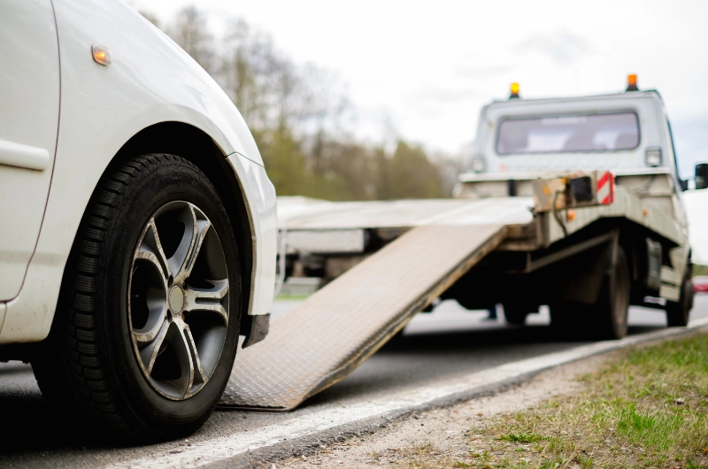 Remorquage voiture